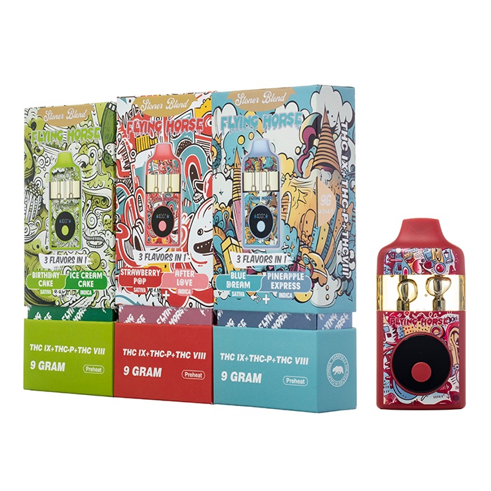 Flying Horse Stoner Blend 3-in-1 Disposable Vape 9g (1 unit) - Image 3