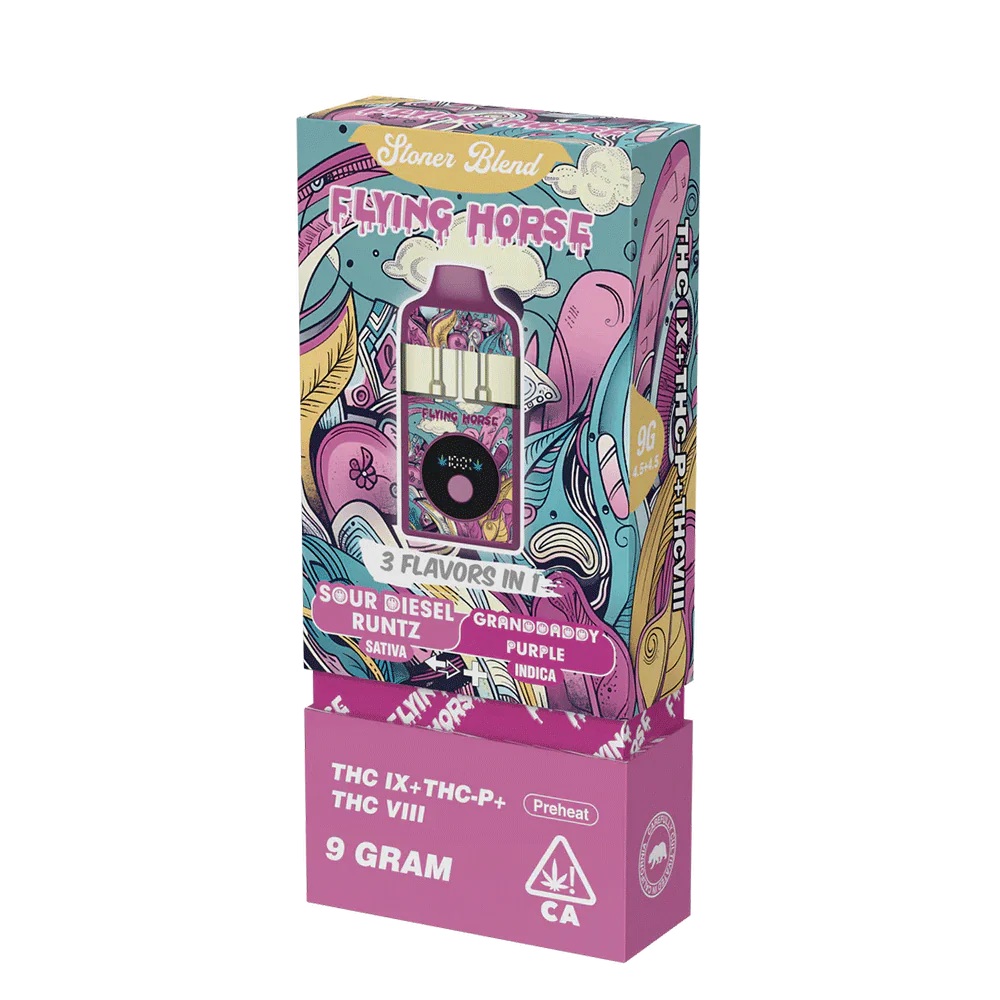 Flying Horse Stoner Blend 3-in-1 Disposable Vape 9g (1 unit) - Image 2